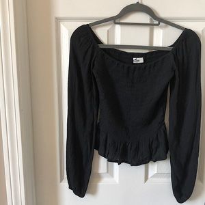 Beautiful  black blouse!